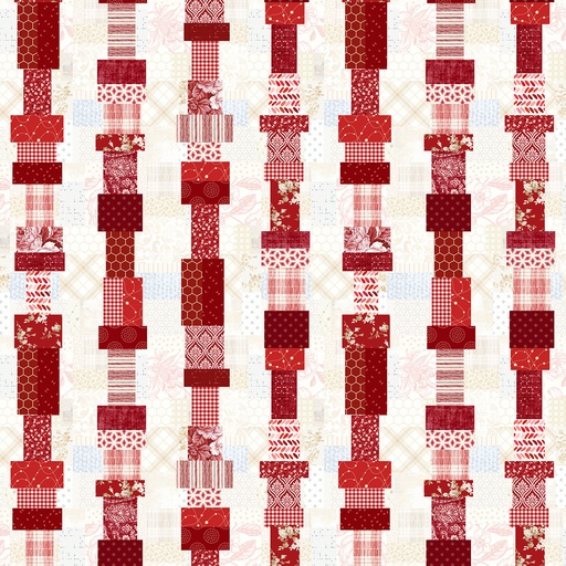 Pieces of America 8588S 82 Ruby Stripe