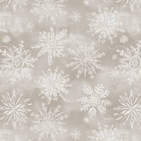 [54684DW-2] Fog Snowfall 108" Wideback
