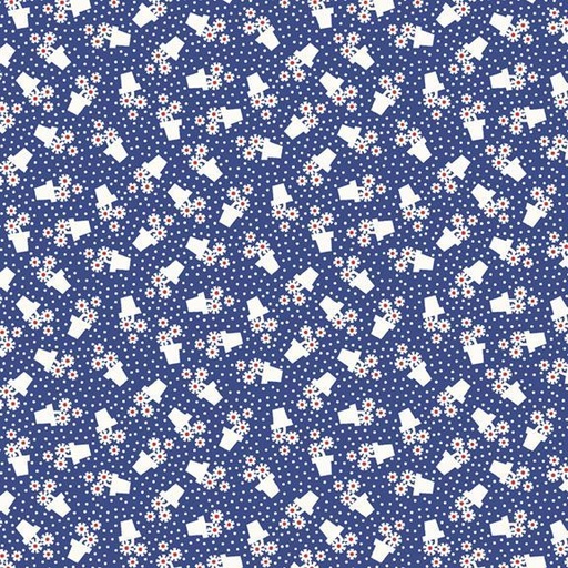 Aunt Grace Goes Bold R351 773D Blue