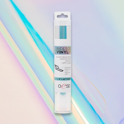 [OESDSP099] OESD Sparkle Vinyl 8in x 20in Iridescent