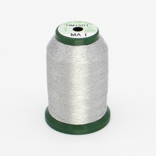 [A470001] KingStar Metallic Embroidery Thread - Aluminum (MA1)