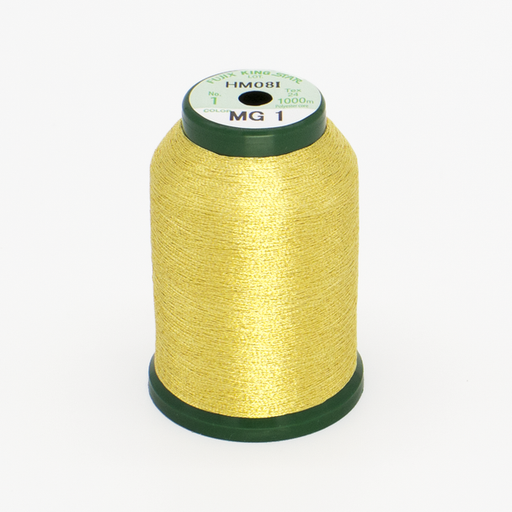 [A470021] KingStar Metallic Embroidery Thread - Gold 2 (MG1)