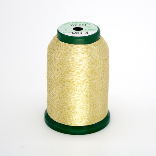 [A470024] KingStar Metallic Embroidery Thread - Champagne (MG4)