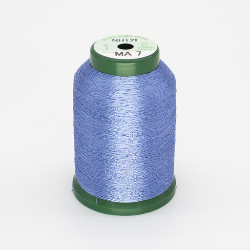 [A470007] KingStar Metallic Embroidery Thread - Pacific Blue (MA7)
