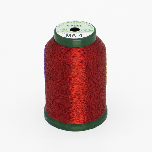 [A470004] KingStar Metallic Embroidery Thread - Red (MA4)