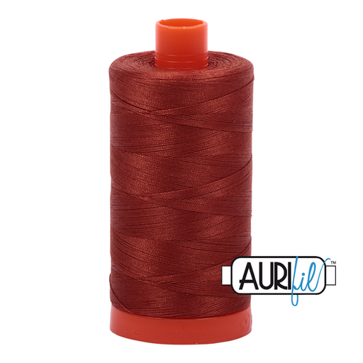 Aurifil 1100 Cotton Thread 50wt 1422 yds 2350 Copper