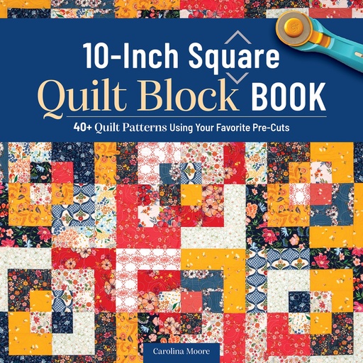 [L1359T] 10-Inch Square Quilt Block Book