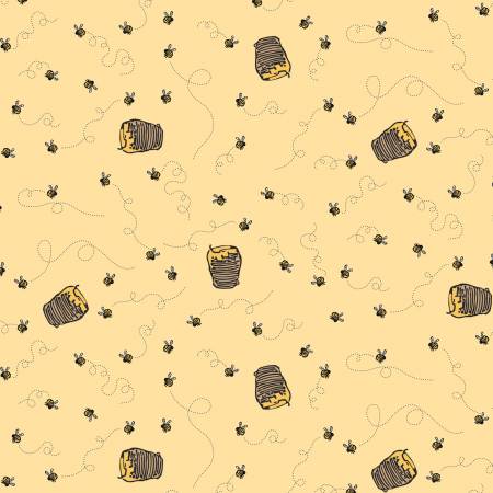 [C17004-SUNSHINE] Winnie the Pooh Bees Sunshine C17004 SUNSHINE