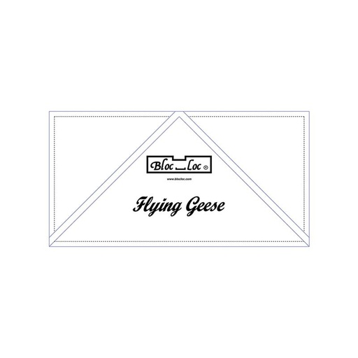 [BLLFG-3X6] Bloc Loc Flying Geese Ruler 3 x 6
