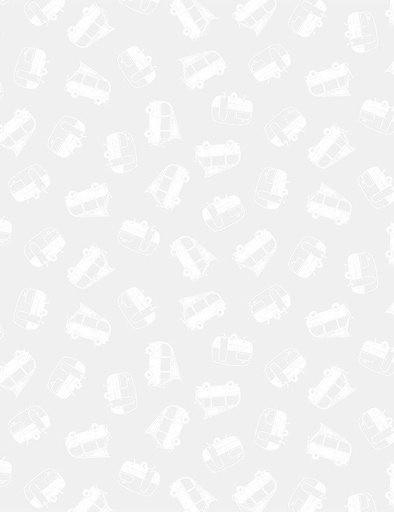 [863506] Campers P1624 White on White