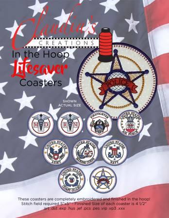 [CL00303] Claudia's ITH Lifesaver Coasters