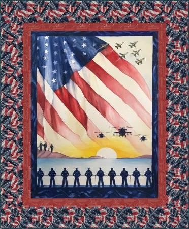 [873676] Coming Home I'm Coming Home Panel Quilt Kit