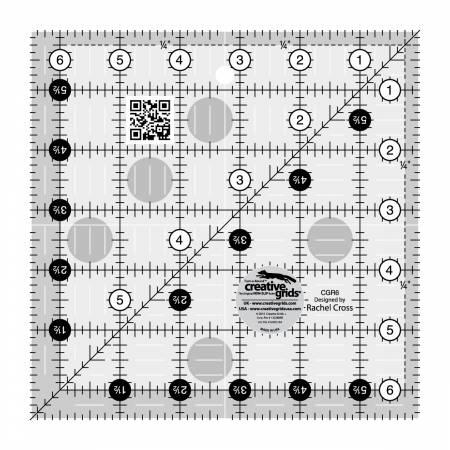 [CGR6] Creative Grids 6 1/2" ruler