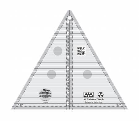 [CGRT60] Creative Grids 60 Degree Triangle 8"
