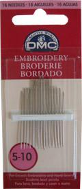 [1765-3] DMC Embroidery Needles 5-10
