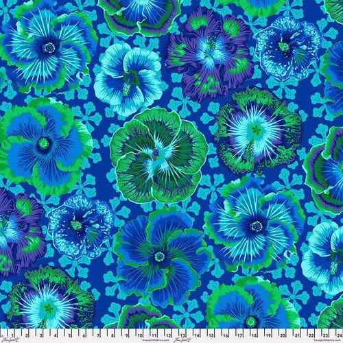 [673819] Floating Hibiscus PWPJ 122 Blue