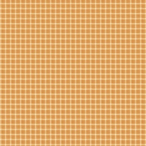 [847293] Forest Friends Plaid CD2266 Honey