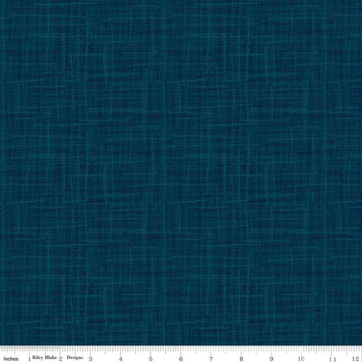 [561865] Grasscloth Cottons C780 Warm Navy