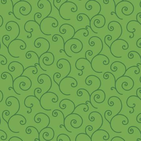 [8243M-GG] Green Scroll