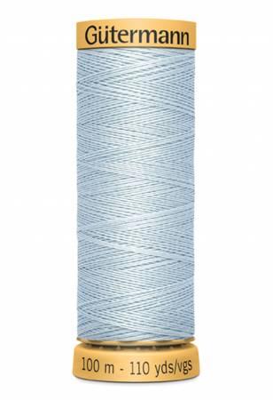 [744491-7521] Gutermann Cotton 50 100m Light Blue Dawn 7521