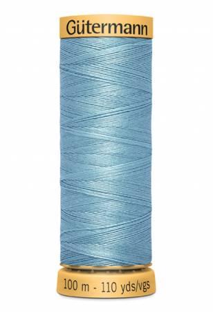 [744491-7470] Gutermann Cotton 50 100m Silver Blue 7470