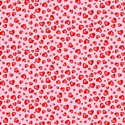 [494128] Hearts all Over CD2379 Pink