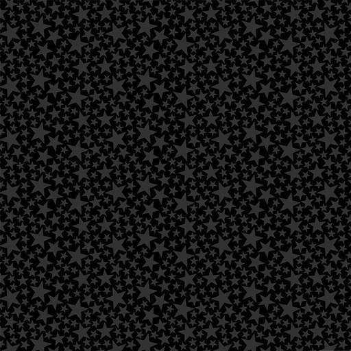 [276227] Hue C2361 Blk on Blk - Stars