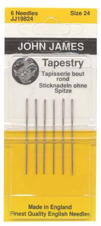 [JJ198-24] John James Tapestry Needles Size 24