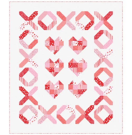 [625944] Lovey Dovey Quilt Kit