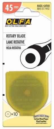 [RB45-10] Olfa 45mm Rotary Blade 10 pack