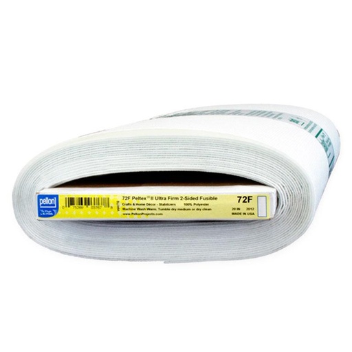 [72FP] Peltex 2 Side Fusible 20" Ultra Firm