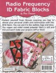 [HSTRFID] Radio Frequency ID Fabric - 1/2 yard