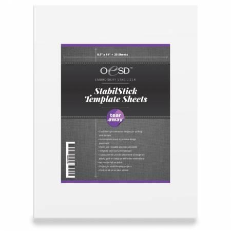 [HBSSTS-11] OESD StabilStick TearAway 8.5x11" Sheets