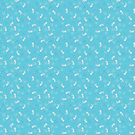 [450433] Storytime 30s Bunnies Aqua