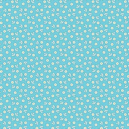[395787] Storytime 30s Daisies Aqua