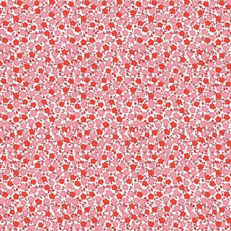 [201634] Storytime 30s Floral Red